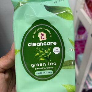 Green Tea Cleansing Wipes - Green